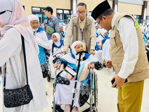 2.652 Calon Jemaah Haji Palembang Sudah Berangkat ke Tanah Suci