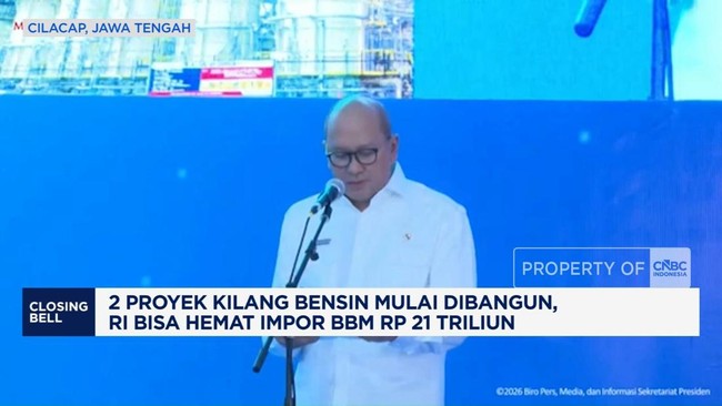 Video: 2 Proyek Kilang Mulai Dibangun, RI Hemat Impor BBM Rp 21 T