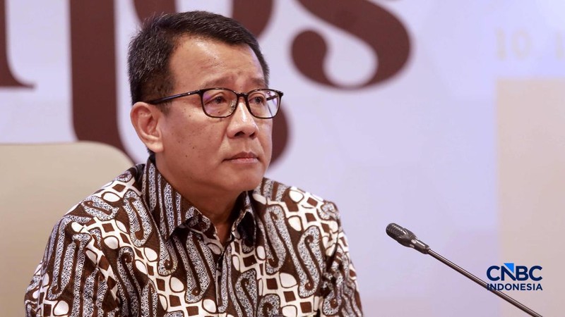 Direktur Utama BNI Putrama Wahju Setyawan menyampaikan paparan kinerja Kuartal I 2026 di Gedung Grha BNI, Jakarta, Rabu (29/04/2026).