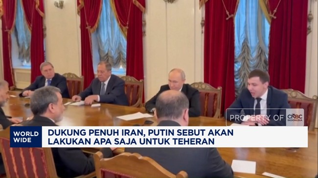 Video: Dukung Iran, Putin Sebut Akan Lakukan Apa Saja untuk Teheran