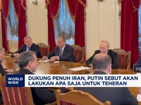 Dukung Iran, Putin Sebut Akan Lakukan Apa Saja untuk Teheran