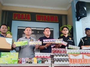 Ratusan Ribu Batang Rokok Ilegal Disita, Peredaran Bergeser ke Utara Majalengka