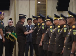 Jaksa Agung Lantik 14 Kajati-Pejabat Kejagung: Tak Boleh Kerja Biasa-biasa Saja
