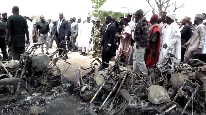 Kelompok militan ISIS mengklaim bertanggung jawab atas serangan mematikan di timur laut Nigeria yang menewaskan sedikitnya 29 orang. (Tangkapan Layar Video Reuters/)