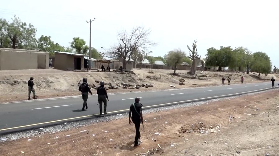 Kelompok militan ISIS mengklaim bertanggung jawab atas serangan mematikan di timur laut Nigeria yang menewaskan sedikitnya 29 orang. (Tangkapan Layar Video Reuters/)