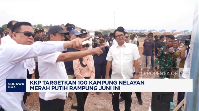 Video: KKP Targetkan 100 Kampung Nelayan Merah Putih Rampung Juni Ini
