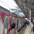 KRL Blue Line sudah berhenti di Stasiun Bekasi Timur. (Dok. KAI)