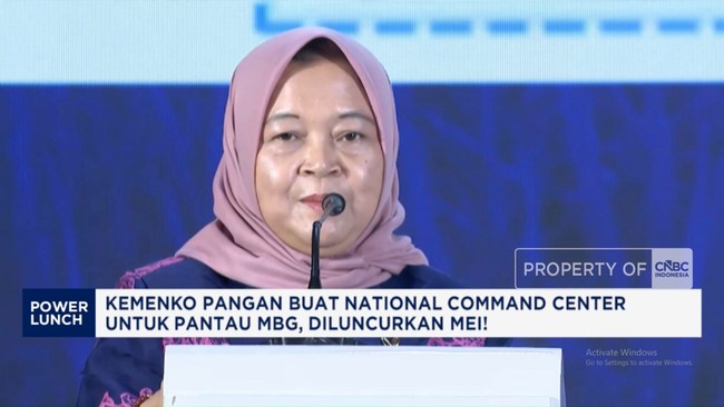 Video: Pantau MBG, Kemenko Pangan Buat National Command Center