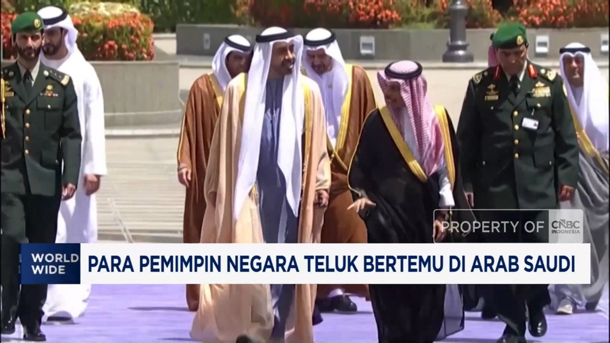 Video: Para Pemimpin Negara Teluk Bertemu di Arab Saudi Bahas Perang