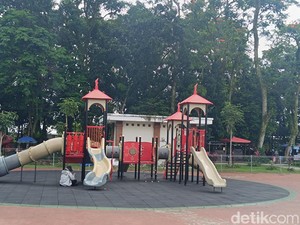 Playground Lapangan Alit Saputra Minim Lampu, Desa Adat Segera Cek