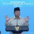 Presiden Prabowo Subianto menyampaikan sambutan dalam Groundbreaking 13 Proyek Hilirisasi Nasional Tahap II, Cilacap, Rabu (29/4/2026). (Tangkapan Layar Youtube/Sekretariat Presiden)