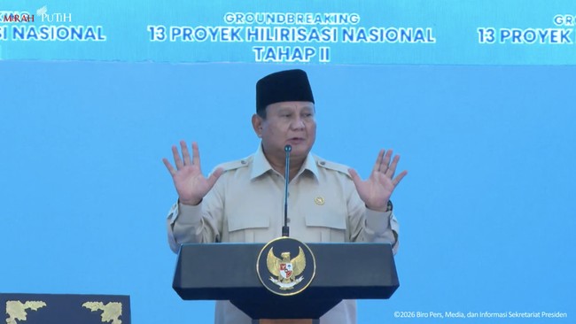 Prabowo Sebut Hilirisasi Jadi Jalan Satu-Satunya RI Bisa Makmur