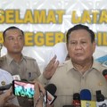 Presiden Prabowo Subianto saat menyampaikan konferensi pers usai meninjau fasilitas SMAN 1 Cilacap, Jawa Tengah, Rabu (29/4/2026). (Tangkapan Layar Youtube/Sekretariat Presiden)