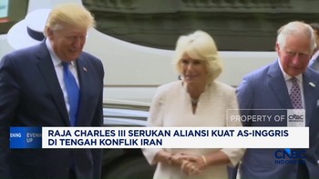 Raja Charles III Serukan Aliansi Kuat As-Inggris di Tengah Konflik Iran