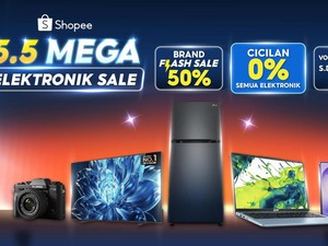 Shopee 5.5 Mega Elektronik Sale, Solusi Smart Living untuk Gen Z