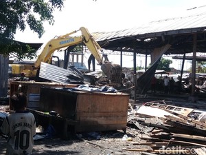 Pasar Pringgabaya Terbakar, Pedagang Dapat Lapak Sementara