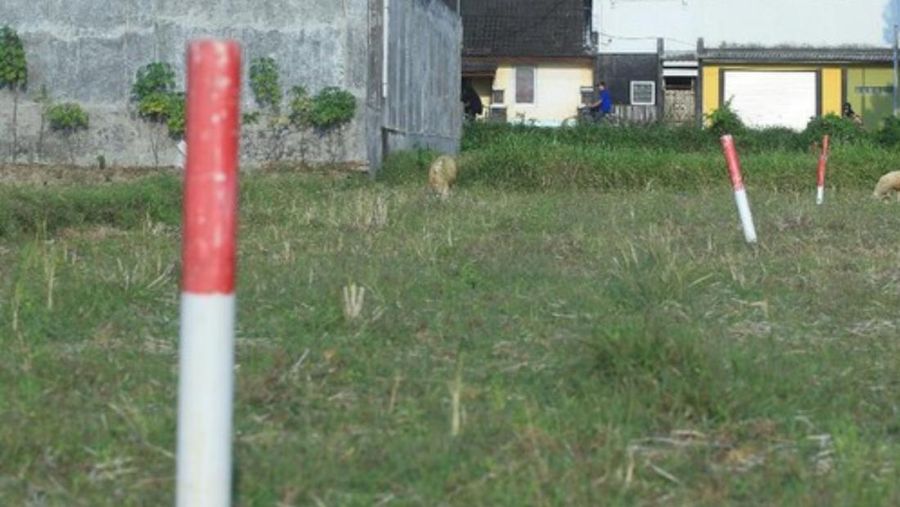 Tanda batas tanah. (Dok. Kementerian ATR/BPN)