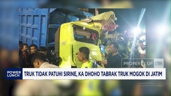 Truk Tidak Patuhi Sirine, KA Dhoho Tabrak Truk Mogok di Jatim