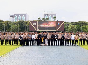 Apel Sabuk Kamtibmas Polda Jatim Libatkan 186 Ribu Orang