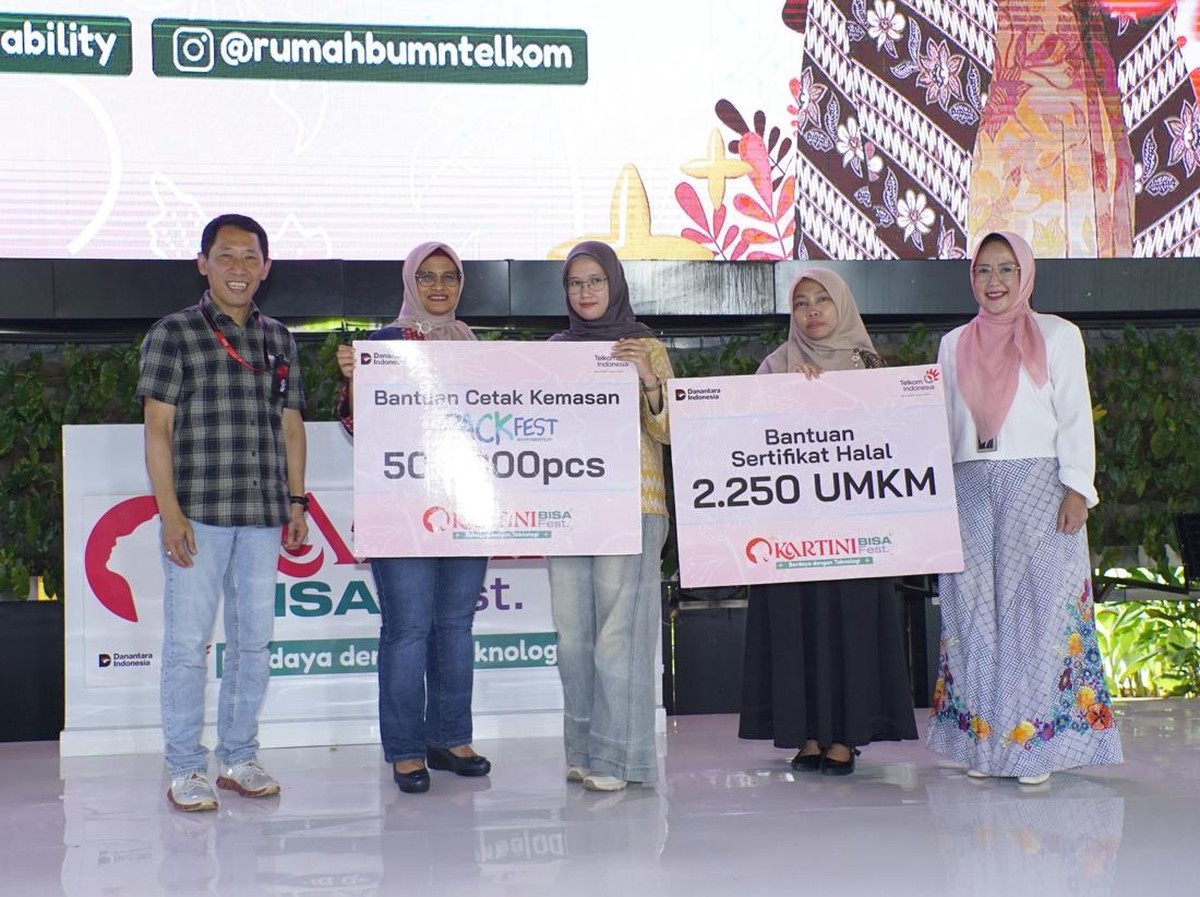 Telkom Dorong UMKM Perempuan Makin Kuat Lewat Kartini BISA Fest 2026