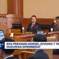 Eks Presiden Korsel Divonis 7 Tahun, Hukuman Diperberat