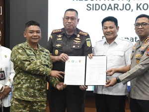 Forkopimda Sidoarjo Genjot Pembangunan Kopdes Merah Putih