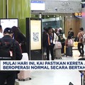 Hari Ini, KAI Pastikan Kereta Jarak Jauh Beroperasi Normal
