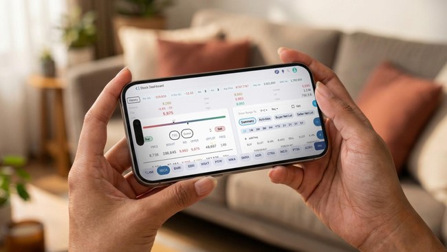 Broker Saham Terbaik, IPOT Hadirkan LADI Real Time Tanpa Delay