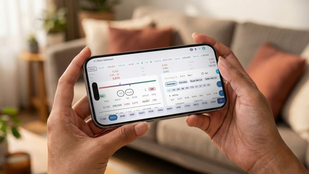 cmd188 Broker Saham Terbaik, IPOT Hadirkan LADI Real Time Tanpa Delay