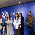 Menteri Komdigi, Meutya Hafid dalam konferensi pers, Kamis (30/4/2026).  (CNBC Indonesia/Novina)