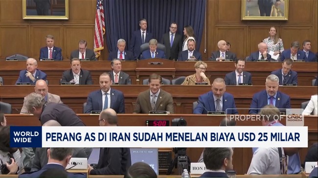 Video: Perang AS di Iran Sudah Menelan Biaya 25 Miliar Dolar