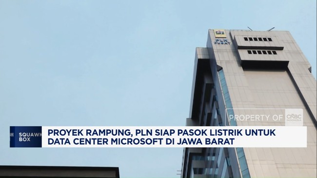 Video: PLN Siap Pasok Listrik ke Data Center Microsoft di Jawa Barat