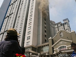 Polisi: Sumber Kebakaran Apartemen di Jakbar dari Panel Listrik Basement