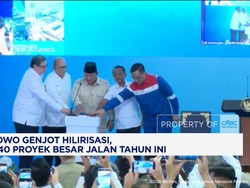 Prabowo Genjot Hilirisasi, Bidik 40 Proyek Besar Jalan Tahun Ini