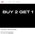 Promo Buy 2 Get 1 H&M Indonesia. (Dok. H&M Indonesia)