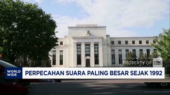 The Fed Tahan Suku Bunga, Perpecahan Suara Terbesar Sejak 1992