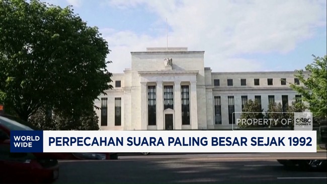Video: The Fed Tahan Suku Bunga, Perpecahan Suara Terbesar Sejak 1992
