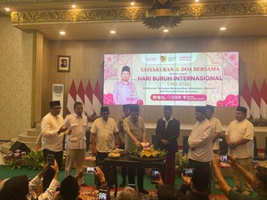 May Day, Bupati Fawait Sebut Kesejahteraan Buruh Harus Terjamin
