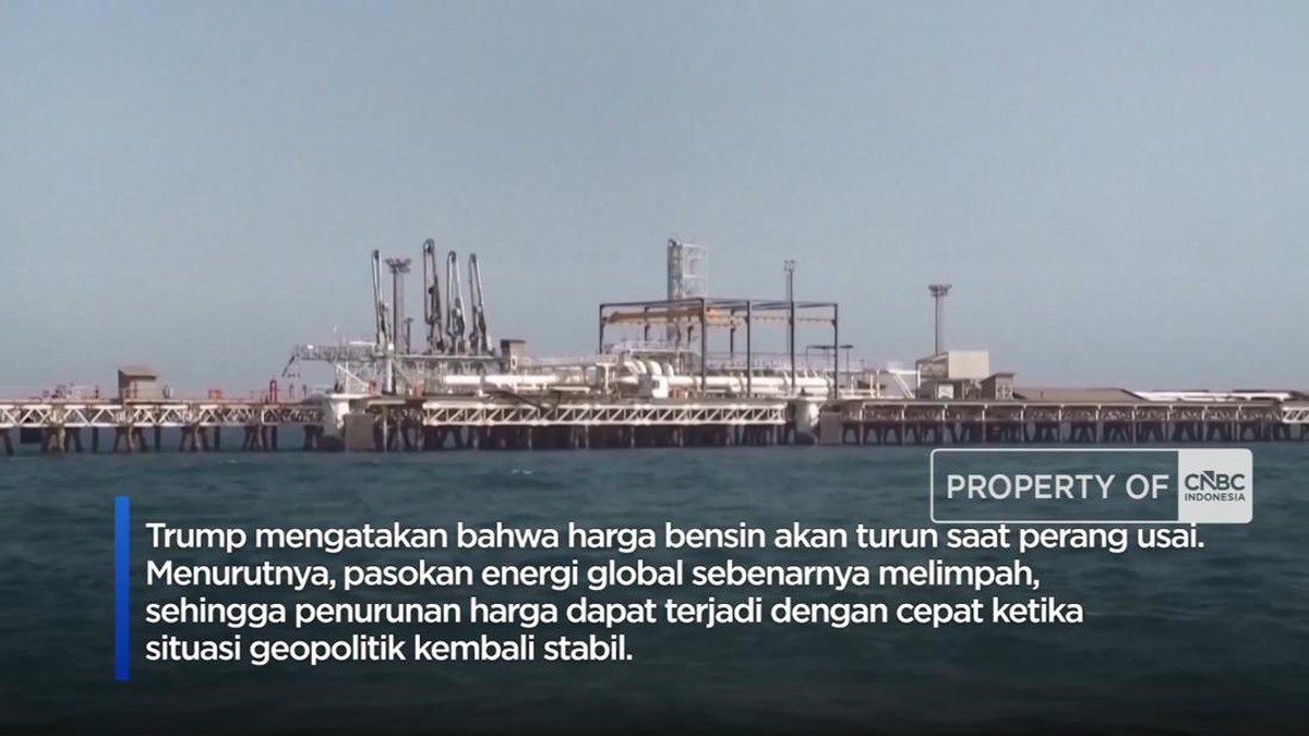 Video: Trump: Harga BBM Akan Turun Setelah Perang Iran Berakhir