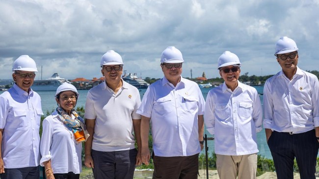 Airlangga dan Bos Danantara Kunjungi KEK Kura Kura Bali