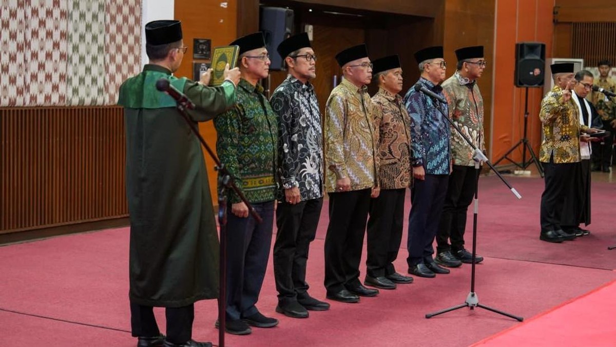 Dody Hanggodo Lantik 7 Pejabat Eselon I Kementerian PU