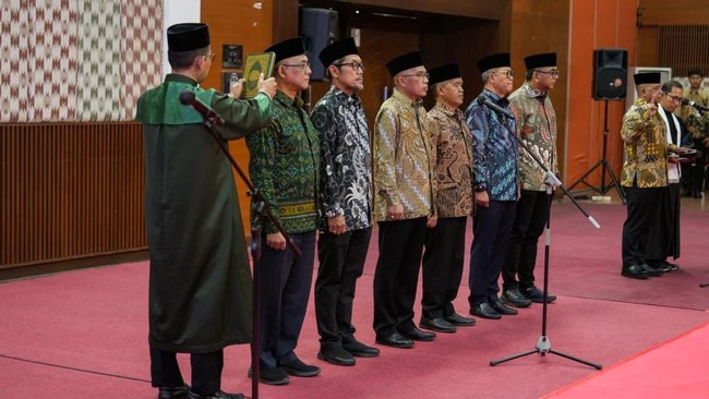 Dody Hanggodo Lantik 7 Pejabat Eselon I Kementerian PU
