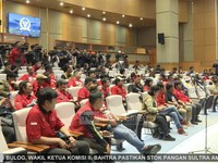 Pimpinan DPR RI Terima Audiensi Peserta Unjuk Rasa Hari Buruh di Komplek Parlemen, Jakarta, Jumat (1/5/2026).