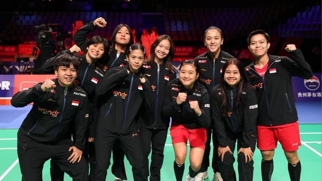 BNI Kawal Generasi Emas Baru, Tim Uber Indonesia Melaju ke Semifinal