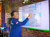 Badan Meteorologi, Klimatologi, dan Geofisika (BMKG) terus mengoptimalkan pelaksanaan Operasi Modifikasi Cuaca (OMC) di Daerah Tangkapan Air (DTA) Danau Toba, Kamis (30/04/2026).  (Dok. BMKG)