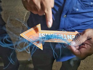 Penampakan Benang Layangan yang Menewaskan Seorang Pria di Karawang