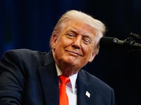 Presiden AS, Donald Trump. (REUTERS/Nathan Howard)