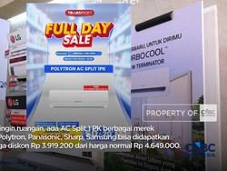 Yuk keTransmart, AC 1PK Diskon Besar!