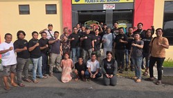 Penampakan 4 Pembunuh Lansia di Pekanbaru Usai Ditangkap Polisi