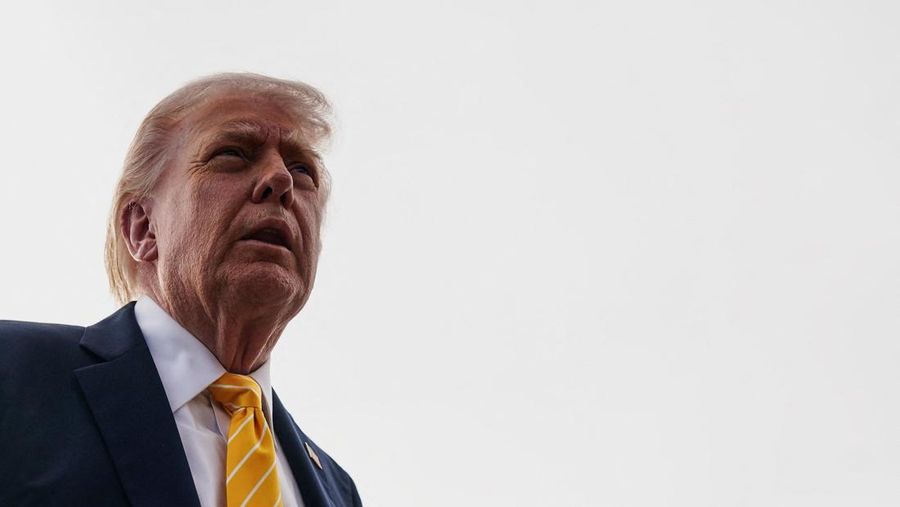Presiden AS, Donald Trump. (REUTERS/Nathan Howard)